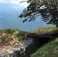 Spettacolare rievocazione storica della battaglia di Caporetto sul monte Kolovrat